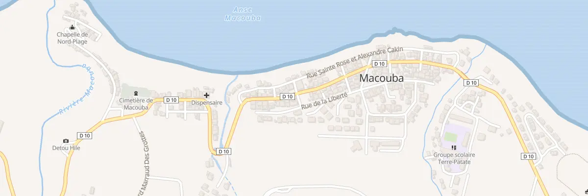 Plan du 5302 Cinquante Pas à Macouba