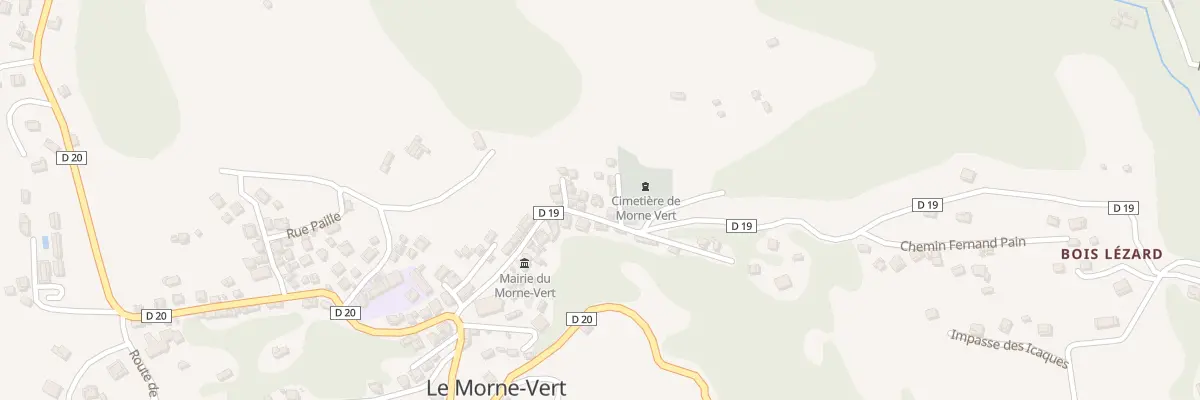 Plan du 5088F Le Bourg au Morne-Vert