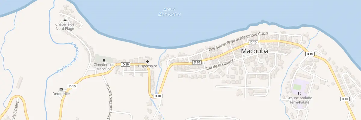 Plan du 5126 Cinquante Pas à Macouba