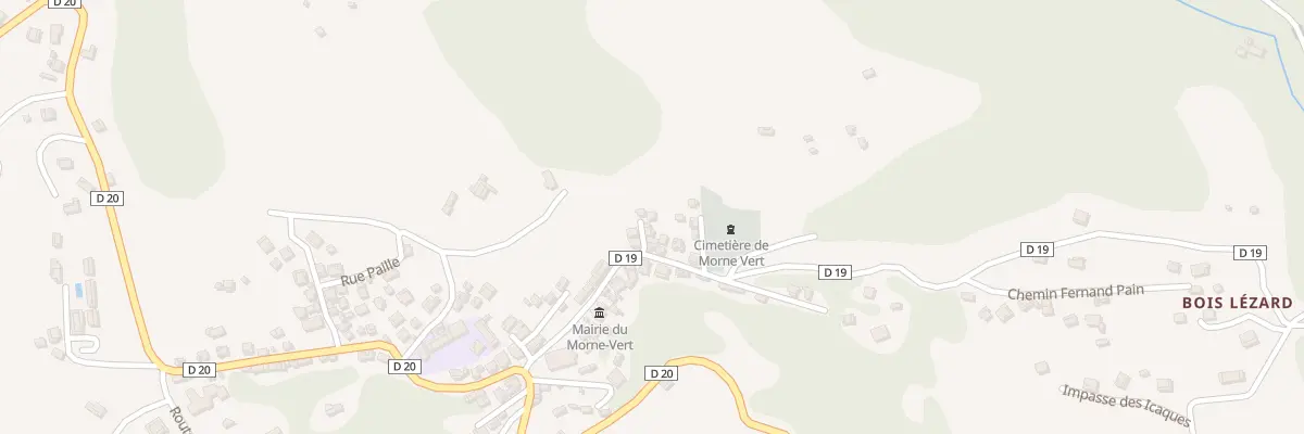 Plan du 5079 Le Bourg au Morne-Vert