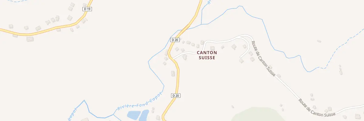 Plan du 5310 Canton Suisse au Morne-Vert