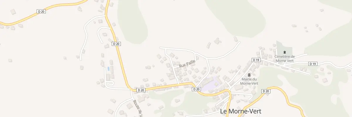 Plan du 5007 Le Bourg au Morne-Vert