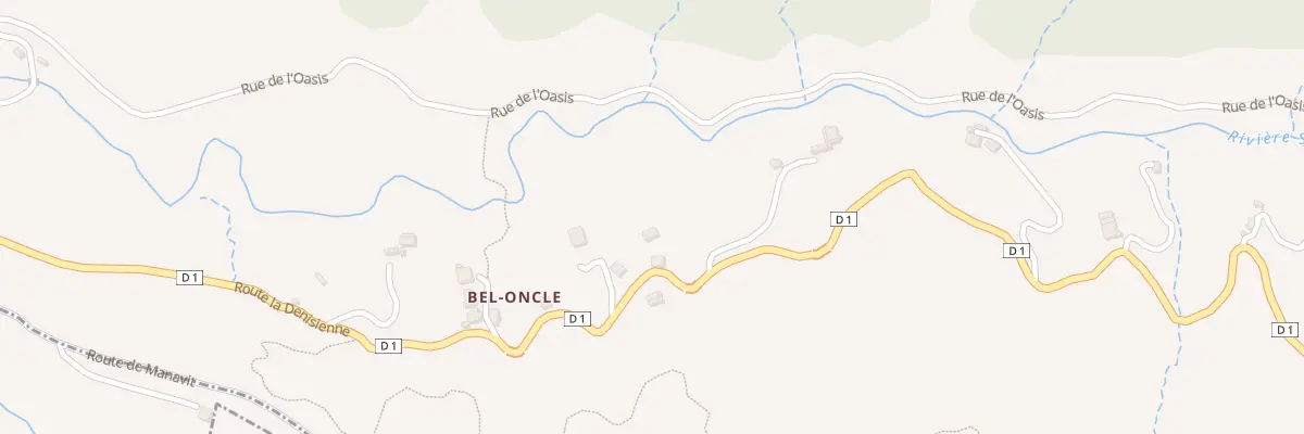 Plan du 5025 Bel Oncle à Fonds-Saint-Denis