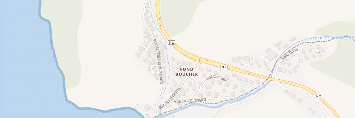 Plan du 278 Lot Fond Boucher à Bellefontaine