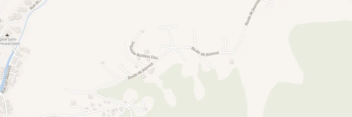 Plan du 5796F Quartier Jeannot à Bellefontaine