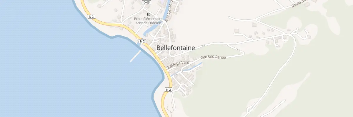 Plan du 5157 Le Bourg R No 2 à Bellefontaine