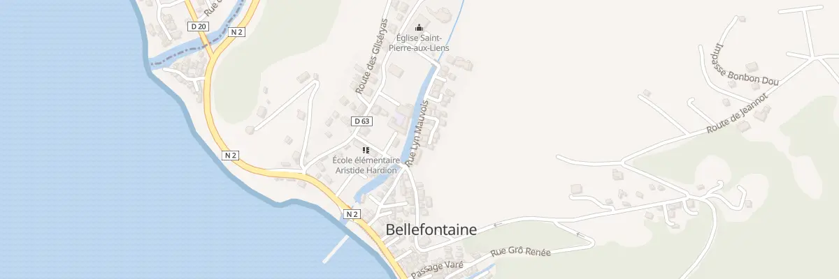 Plan du 5371 Rue Lin Mauvois à Bellefontaine