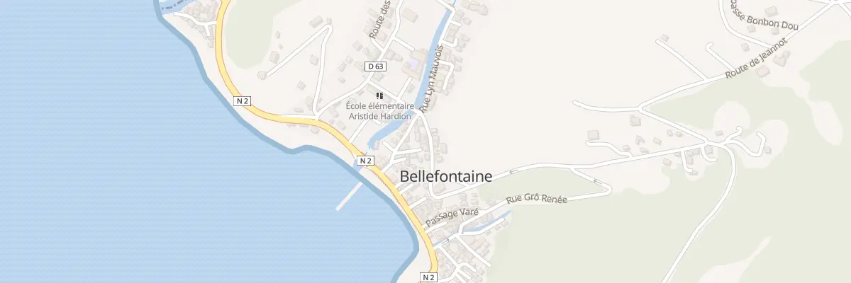 Plan du 5089 Rue Felix Eboue à Bellefontaine