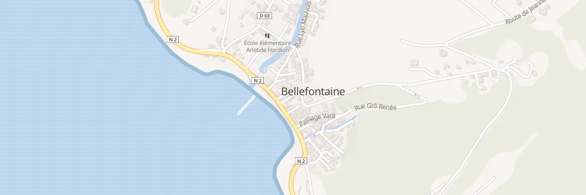 Plan du 5128 Le Bourg à Bellefontaine