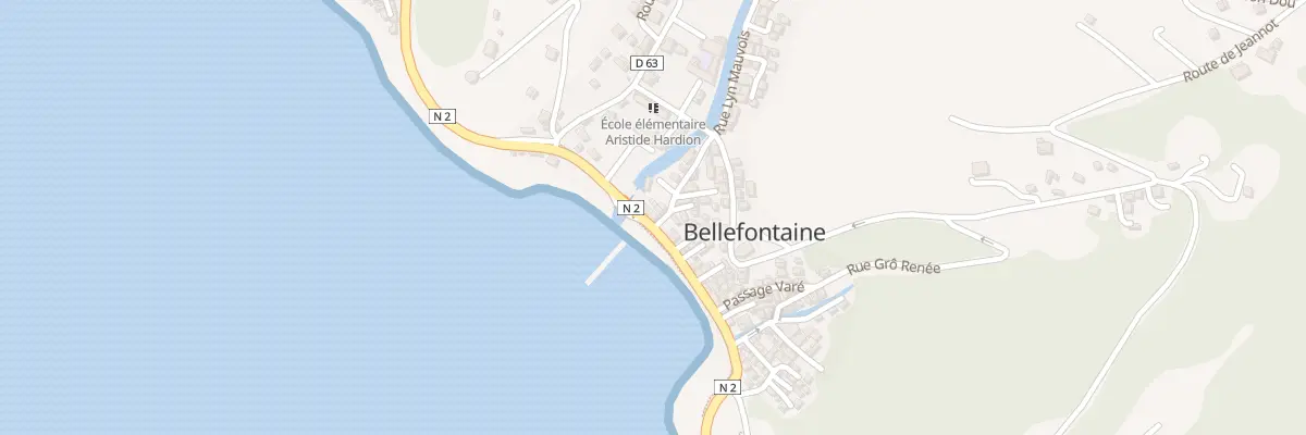 Plan du 5068 Le Bourg R No 2 à Bellefontaine