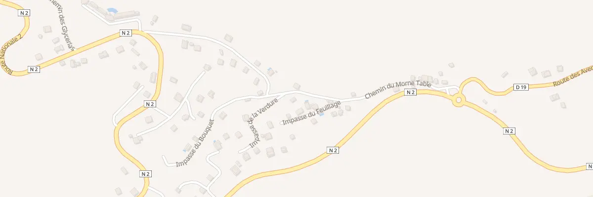 Plan du 6229F Morne aux Boeufs au Carbet