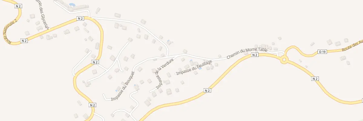 Plan du 6230 Morne aux Boeufs au Carbet