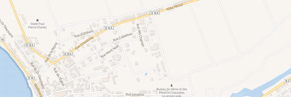 Plan du 5574F Allee Pécoul à Saint-Pierre