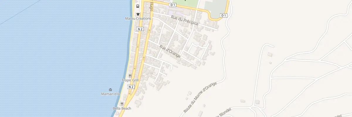 Plan du 5283 Rue d’Orange à Saint-Pierre