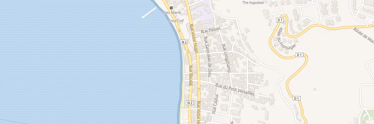 Plan du 5396 Rue Bouillé à Saint-Pierre