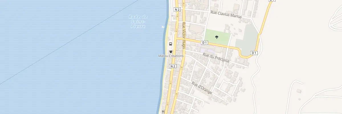 Plan du 5451 Rue Gabriel Péri à Saint-Pierre