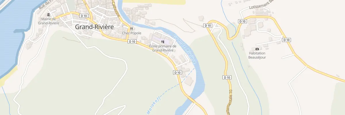 Plan du 13 Av General Charles de Gaulle à Grand’Rivière