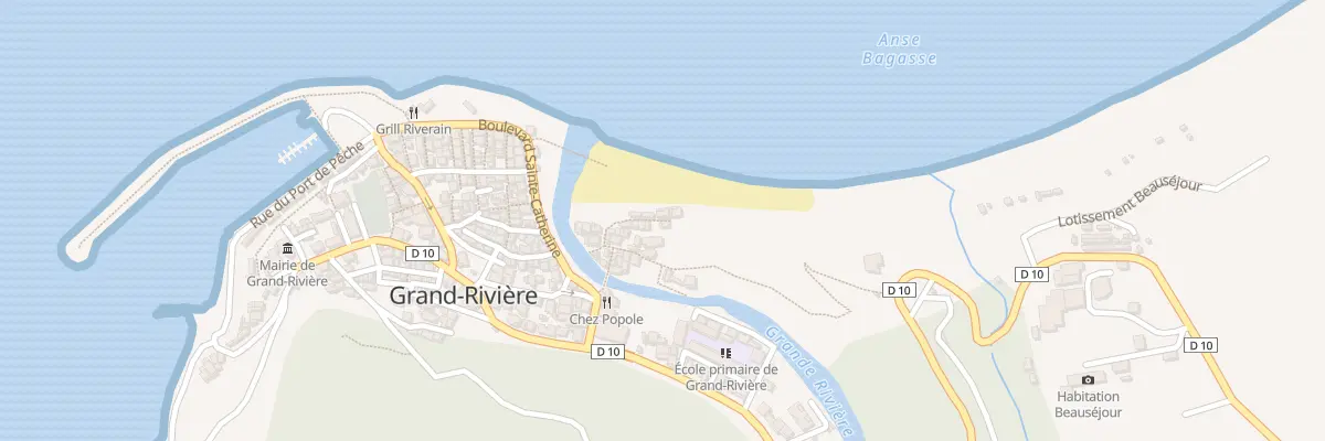 Plan du 12 Rue Bagasse à Grand’Rivière