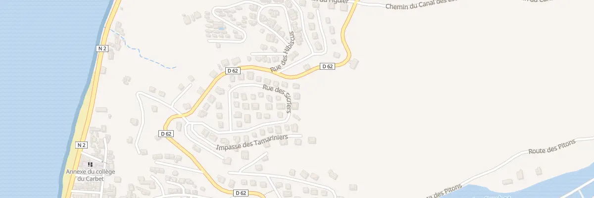 Plan du 30 Rue des Sicriers au Carbet