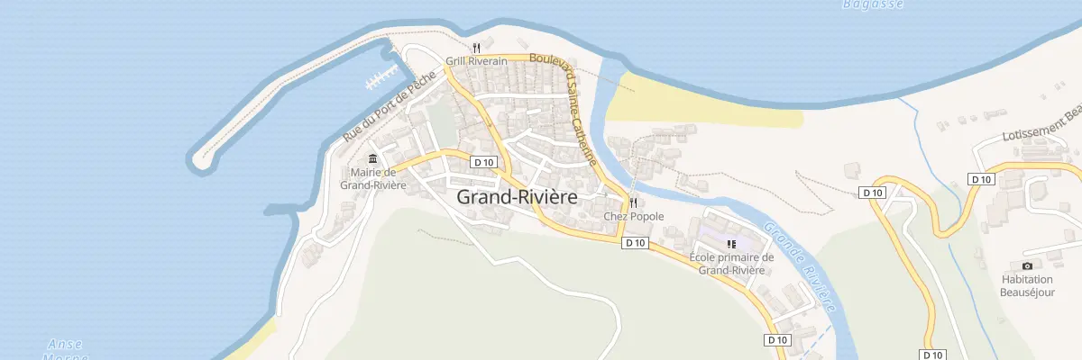Plan du 20 Rue des P et T à Grand’Rivière