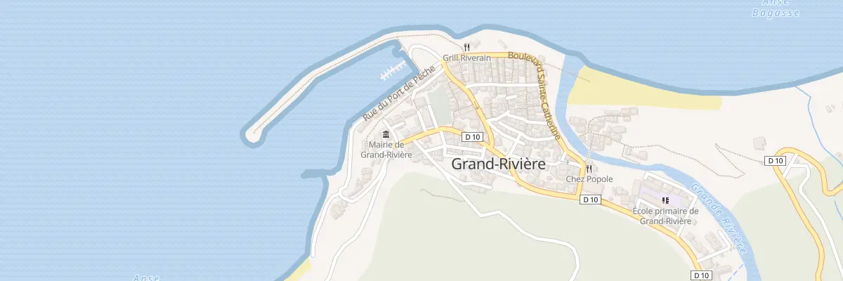 Plan du 10 Av General Charles de Gaulle à Grand’Rivière