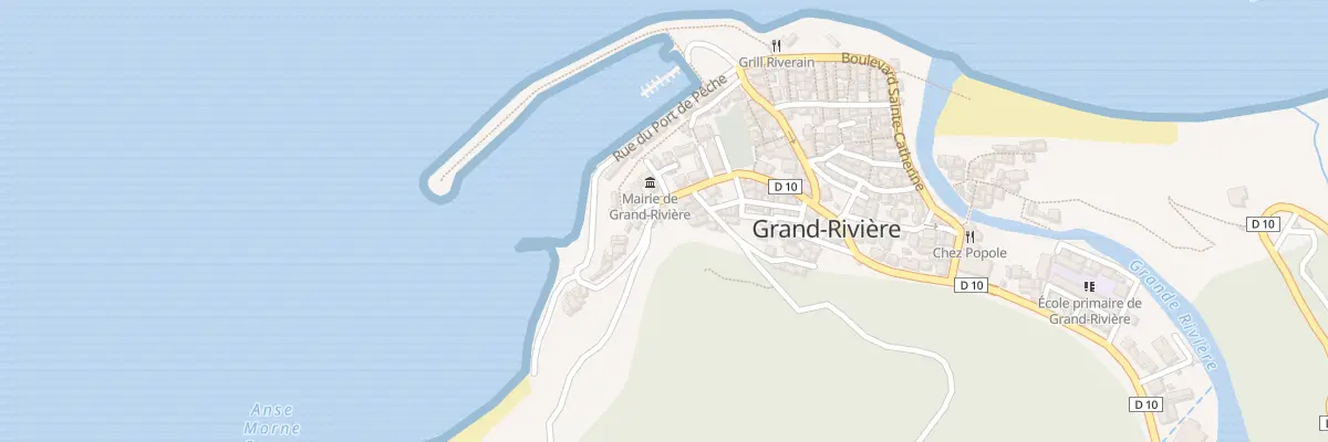 Plan du 14 Av General Charles de Gaulle à Grand’Rivière