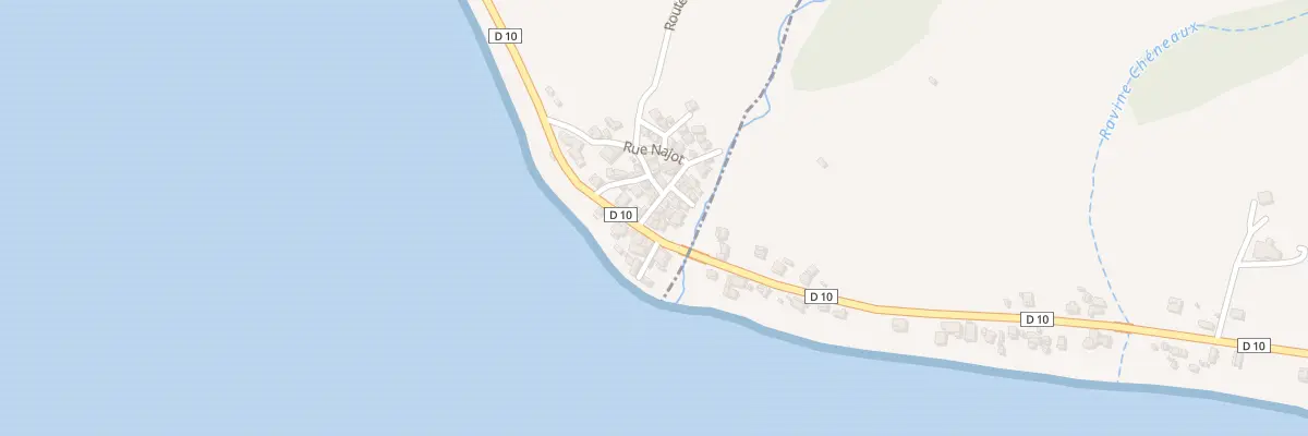 Plan du 647 Pointe Lamarre au Prêcheur