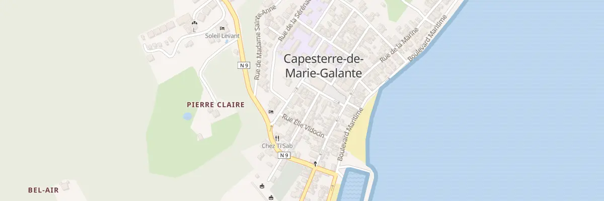 Plan du 5632 Rue Céran Rosemade à Capesterre-de-Marie-Galante