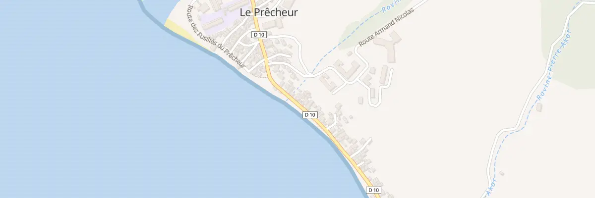 Plan du 118 Bourg Nord au Prêcheur
