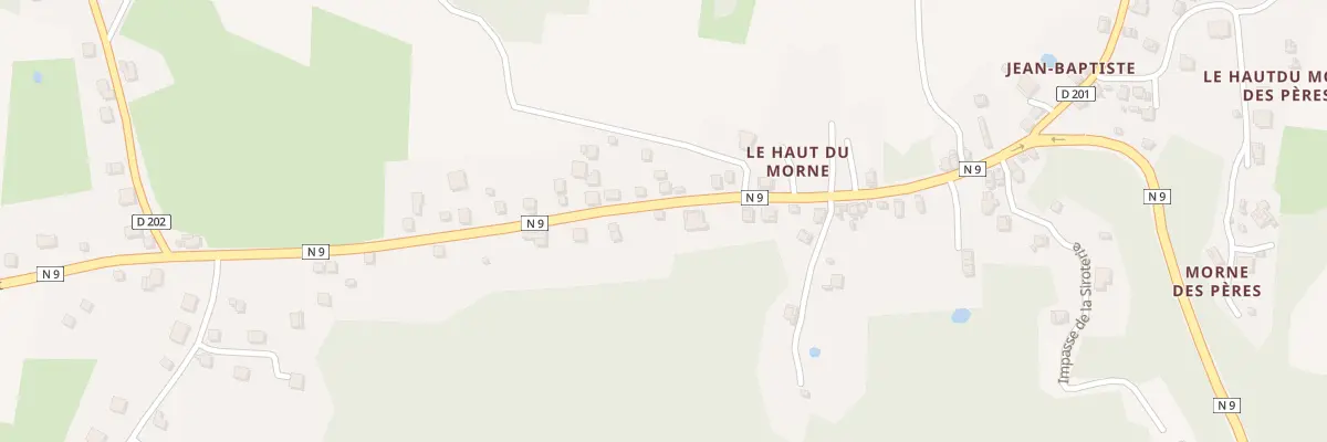 Plan de Haut du Morne à Capesterre-de-Marie-Galante