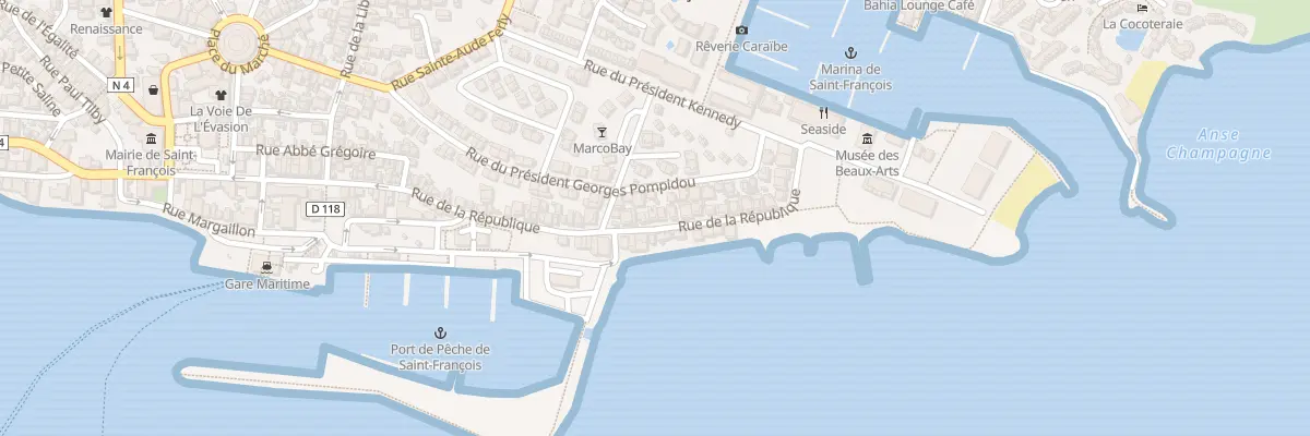 Plan du 5527 Rue de la République à Saint-François