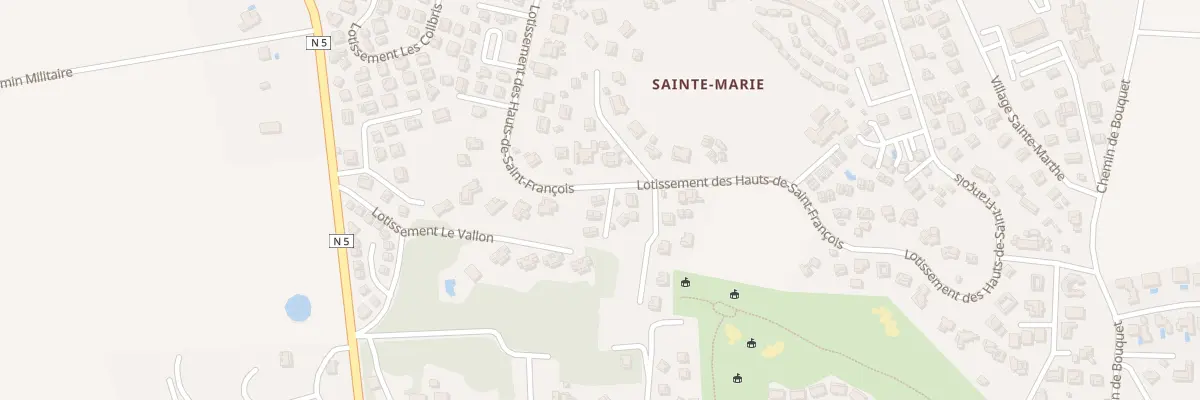 Plan du 47 Lot Les Hauts de St Francois à Saint-François