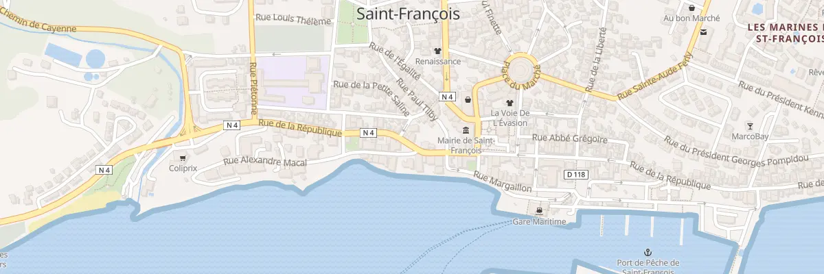 Plan du 5846 Rue de la République à Saint-François