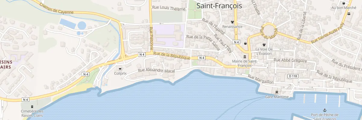 Plan du 6097 Rue de la République à Saint-François