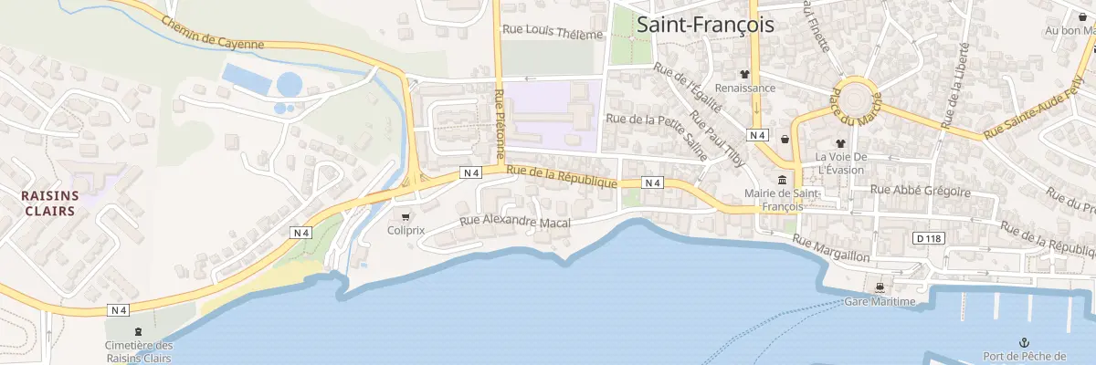 Plan du 6101 Rue de la République à Saint-François