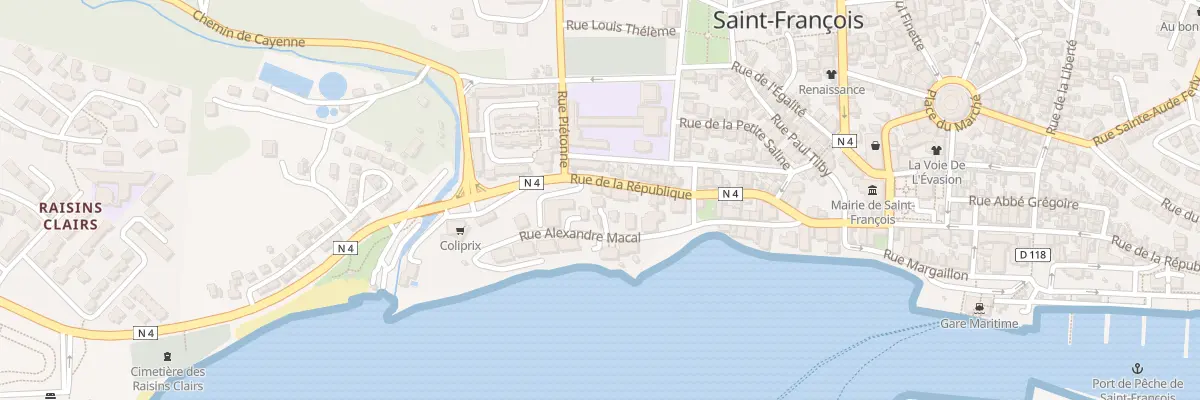 Plan du 6104 Rue de la République à Saint-François