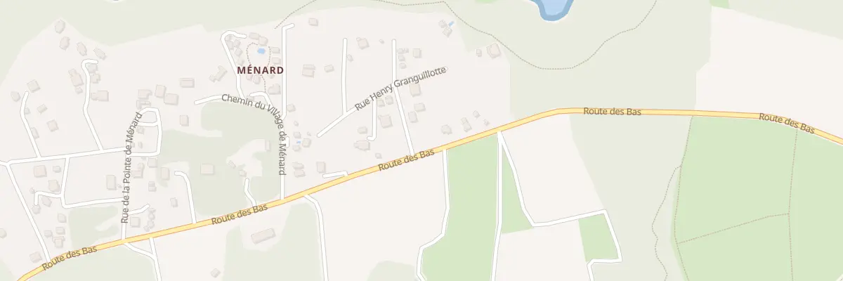 Plan du 8888 Menard à Saint-Louis