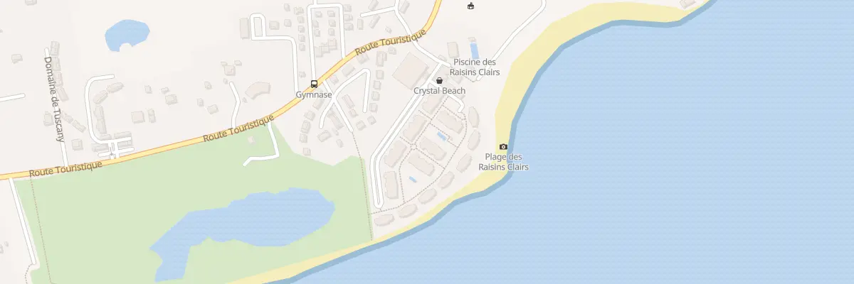 Plan de Res Crystal Beach à Saint-François