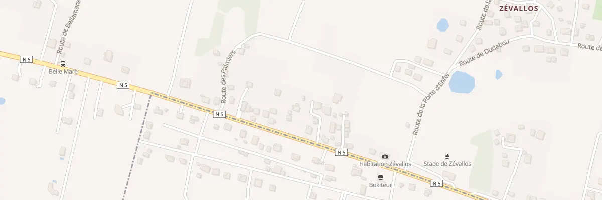 Plan du 9040 Rte de Saint-françois au Moule