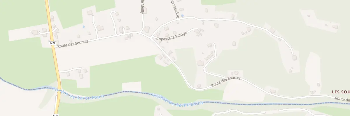 Plan du 5305 Saint Charles à Saint-Louis