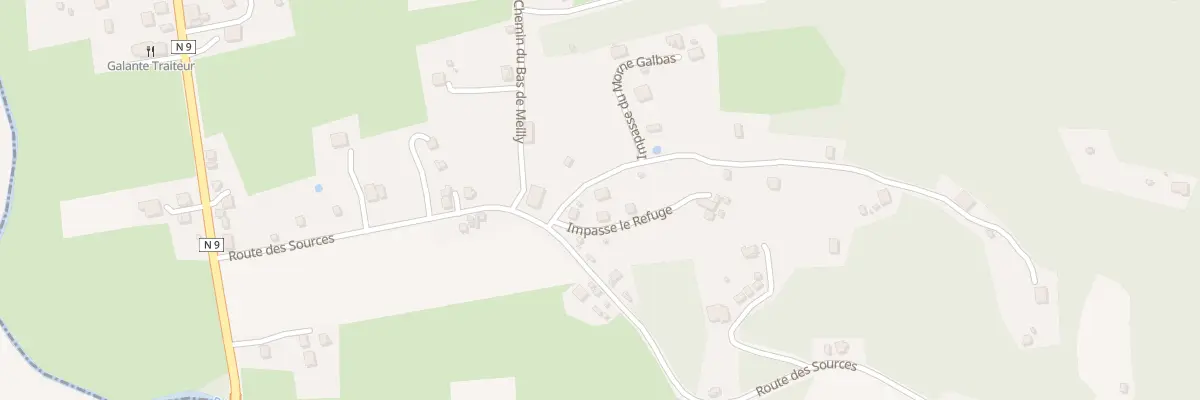 Plan du 5296 Saint Charles à Saint-Louis