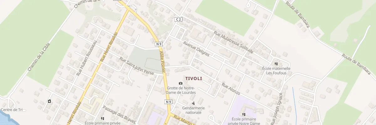 Plan du 6572 Tivoli à Grand-Bourg