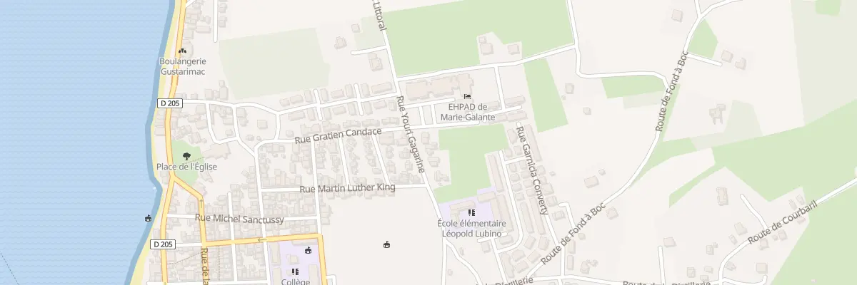 Plan du 9999 Rue Youri Gagarine à Saint-Louis