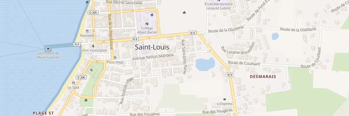 Plan du 1A Desmarais à Saint-Louis