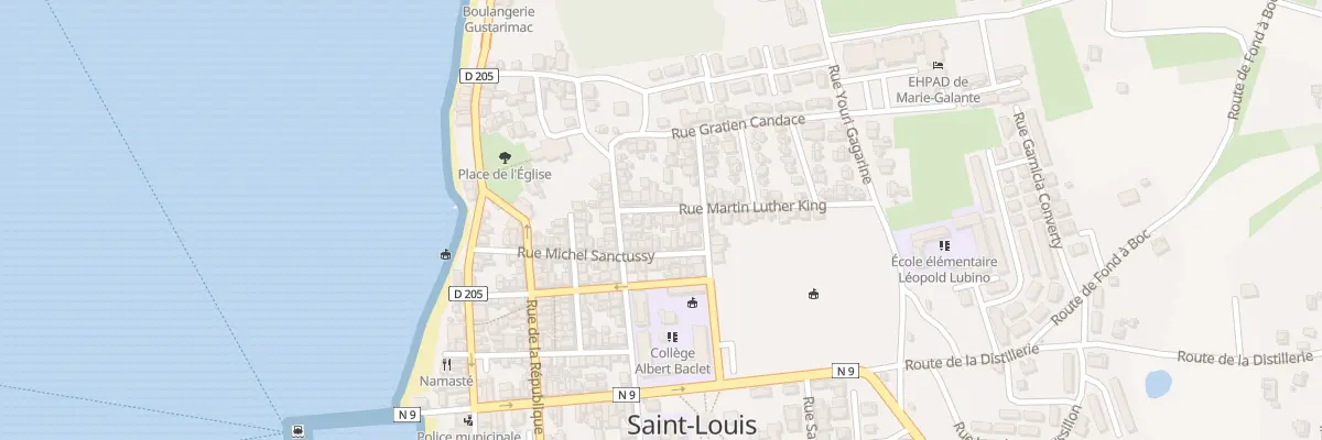 Plan du 5439 Le Bourg à Saint-Louis