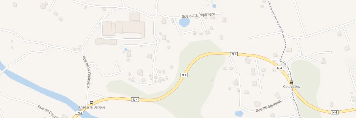 Plan de Courcelles à Sainte-Anne