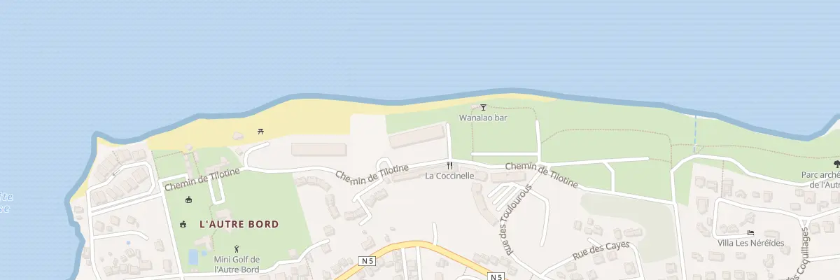 Plan du 8001 Res Alizés Est Morel au Moule