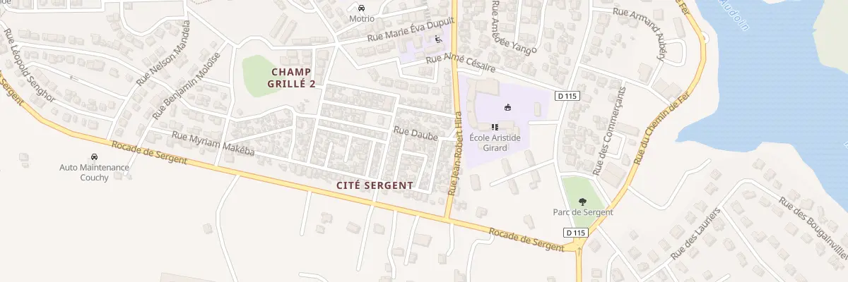 Plan du 9 Rue Daube au Moule