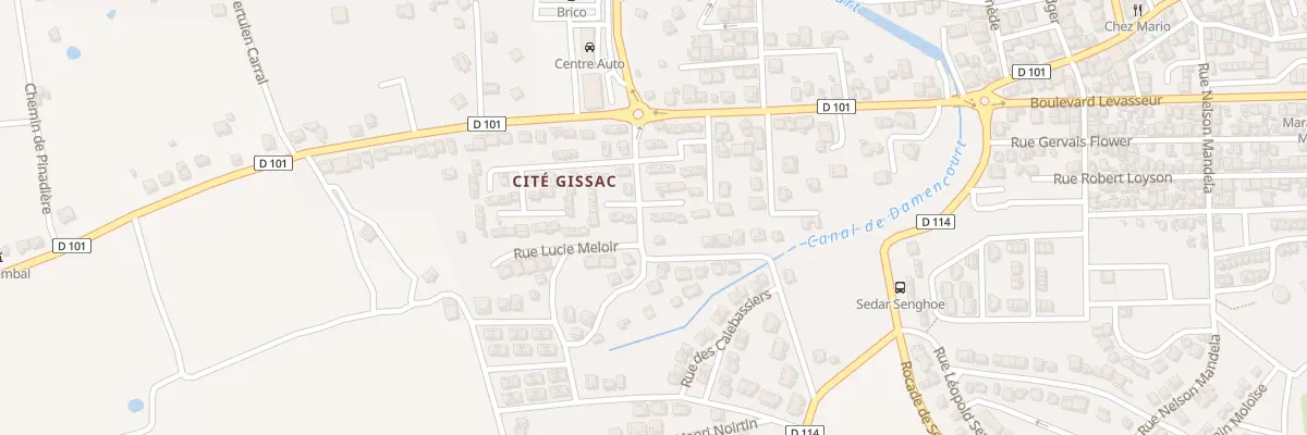 Plan du 5 Rue Soeur Onesime au Moule
