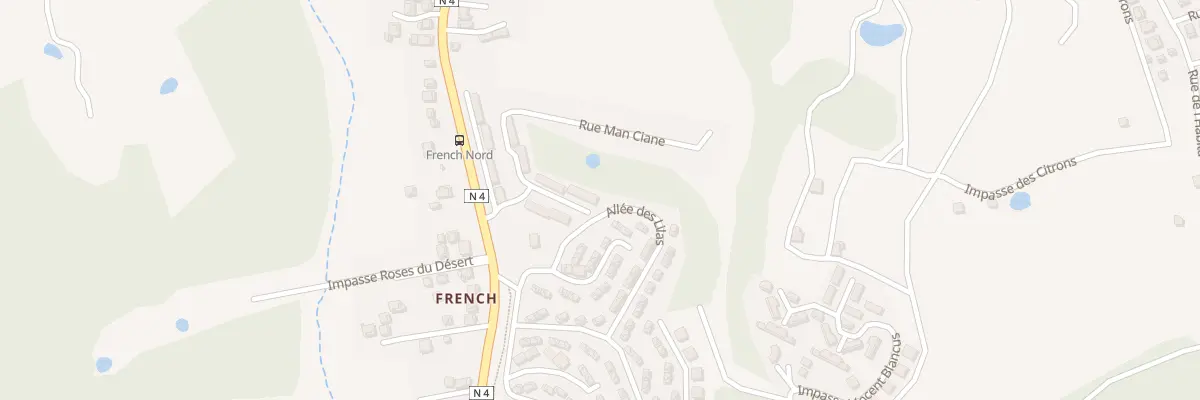 Plan du 2687F Ffrench à Sainte-Anne